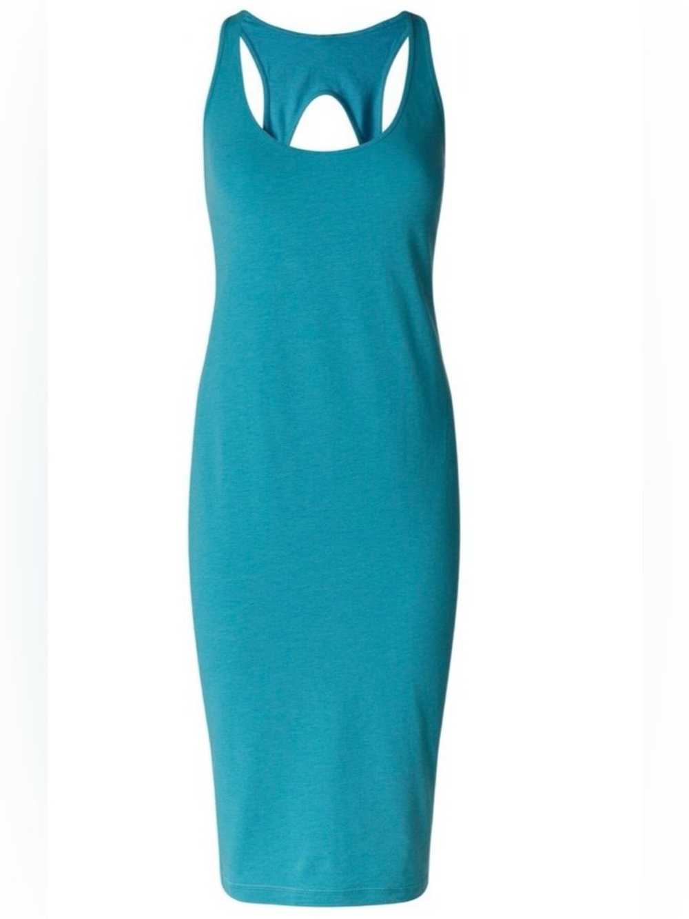 Lululemon Go For It Dress Heathered Surge Blue Athleisure Women’s Size 8